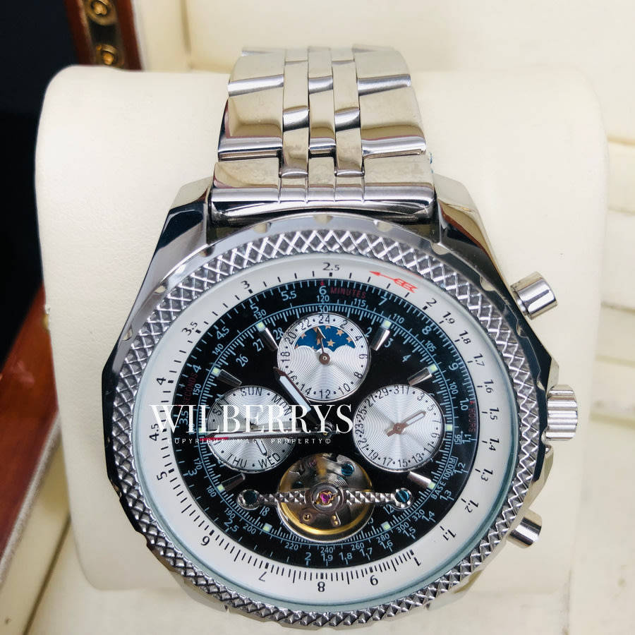 Only 150pcs Ever Made: KOTTE & CO. Germany Men's AUTOMATIC THICK/HEAVY 50MM MOONPHASE BRAND NEW