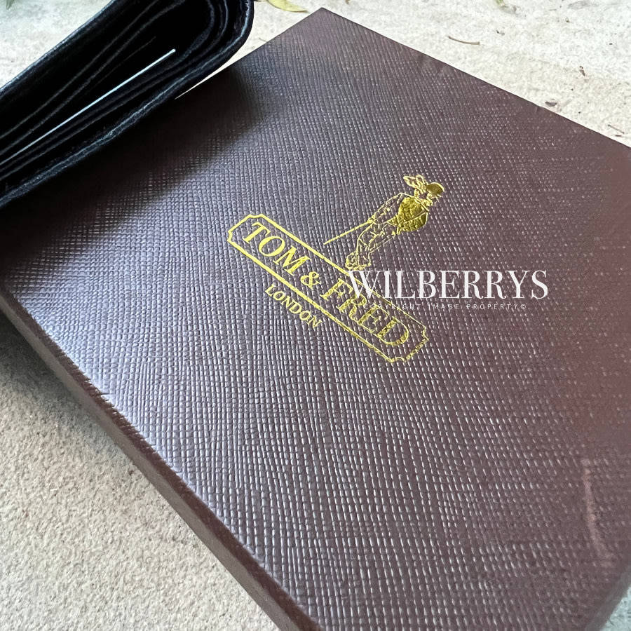 Retail: $129 / R2,199.00 TOM & FRED London® Brabham British Racing Tribute Wallet GENUINE LEATHER