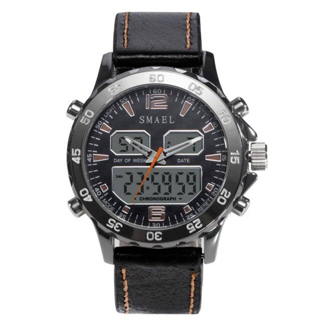 SMAEL Adventure Dual Timer ANADIGI Chrono Watch **BRAND NEW**