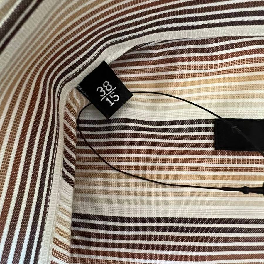 Retail: R6,900.00 GUCCI Striped Genuine Italy Long Sleeve Shirt  - GENUINE NEW without tags MADE IN