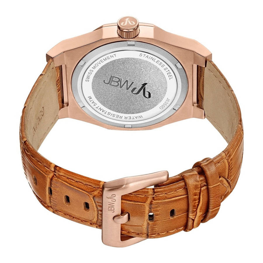 Retail: R10,999.00 JBW Men's APOLLO GENUINE DIAMOND / 44mm 18k rose gold PL. Watch BRAND NEW