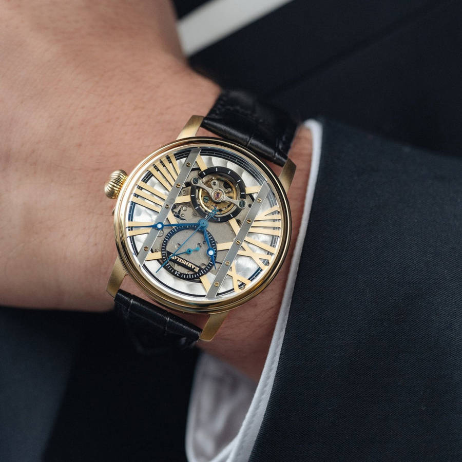 Retail: R9,900.00 Earnshaw since 1805 Grande Automatic Skeleton Watch BRAND NEW IN BOX