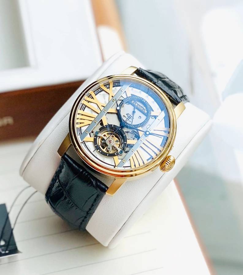 Retail: R9,900.00 Earnshaw since 1805 Grande Automatic Skeleton Watch BRAND NEW IN BOX