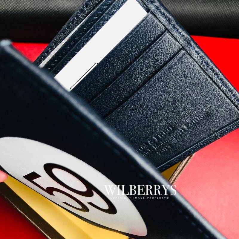 Retail: $129 / R2,199.00 TOM & FRED London® Brabham British Racing Tribute Wallet GENUINE LEATHER