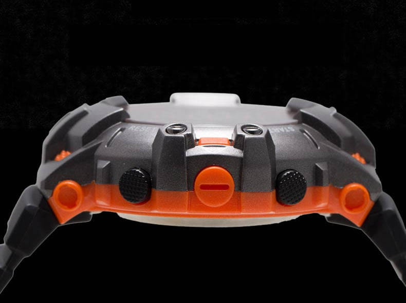 SMAEL Shock Proof Sports Chrono RED BLACK 5ATM WATER RESISTANT **BRAND NEW**