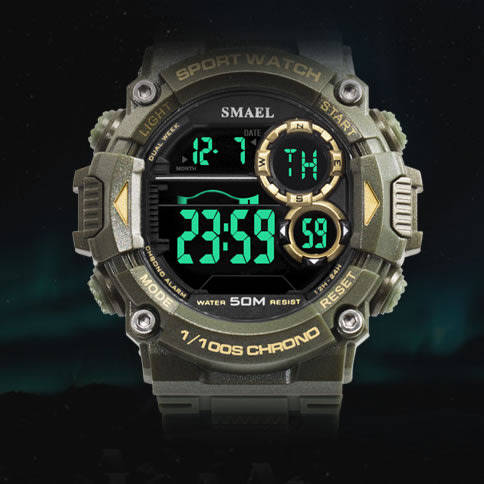 SMAEL Shock Proof Bullseye Watch 5ATM WATER RESISTANT **BRAND NEW**