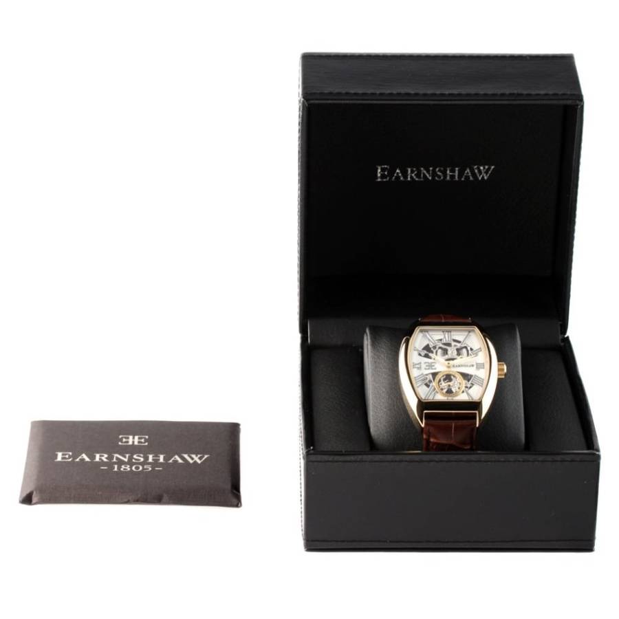 Retail: R9,200.00 Earnshaw LONDON Chrono Men's RETROGRADE Longitude Multifunction Watch BRAND NEW