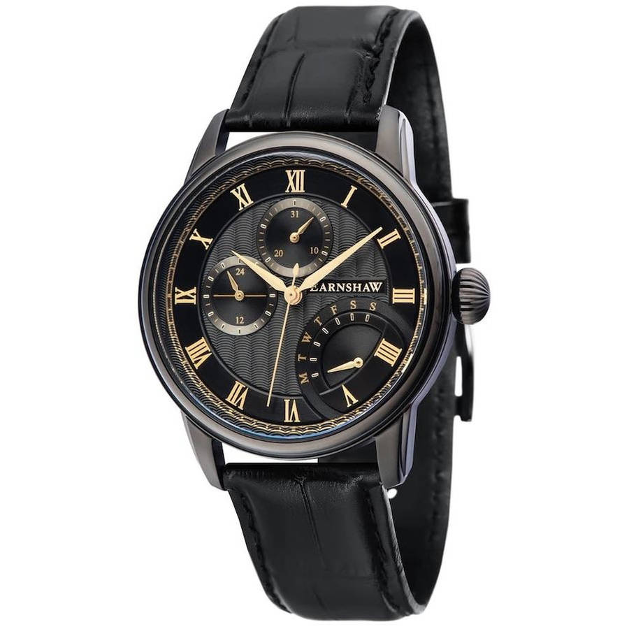Retail: R9,200.00 Earnshaw LONDON Chrono Men's RETROGRADE Longitude Multifunction Watch BRAND NEW