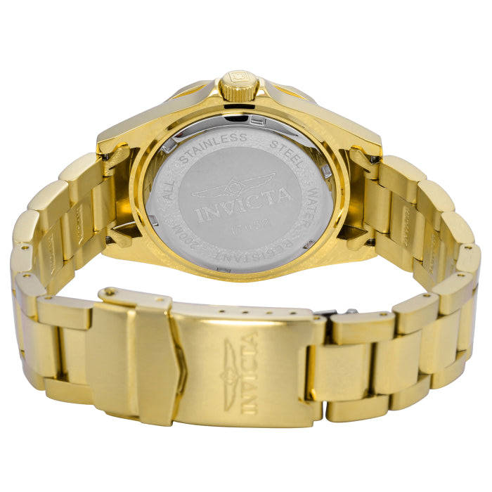 Retail: R6,999.00 INVICTA Men`s 18k Gold pl. Sea Dweller 200M Chronograph Watch BRAND NEW IN BOX