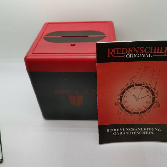 **open heart** R7,999.00 RIEDENSCHILD ORIGINAL GERMANY Men's Automatik 21 Jewels Glasboden Watch NEW