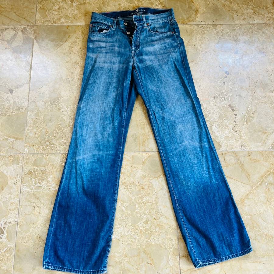 RRP 5k! SEVEN 7 FOR ALL MANKIND sz 28 waist 100% GENUINE NEW without tags