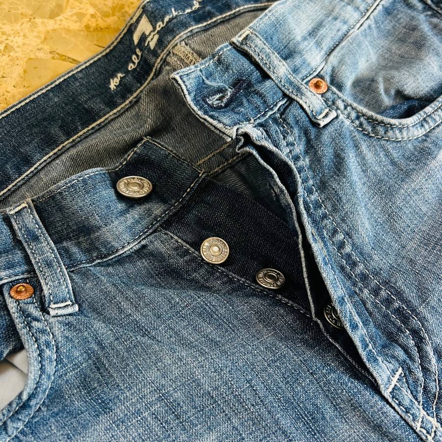 RRP 5k! SEVEN 7 FOR ALL MANKIND sz 28 waist 100% GENUINE NEW without tags