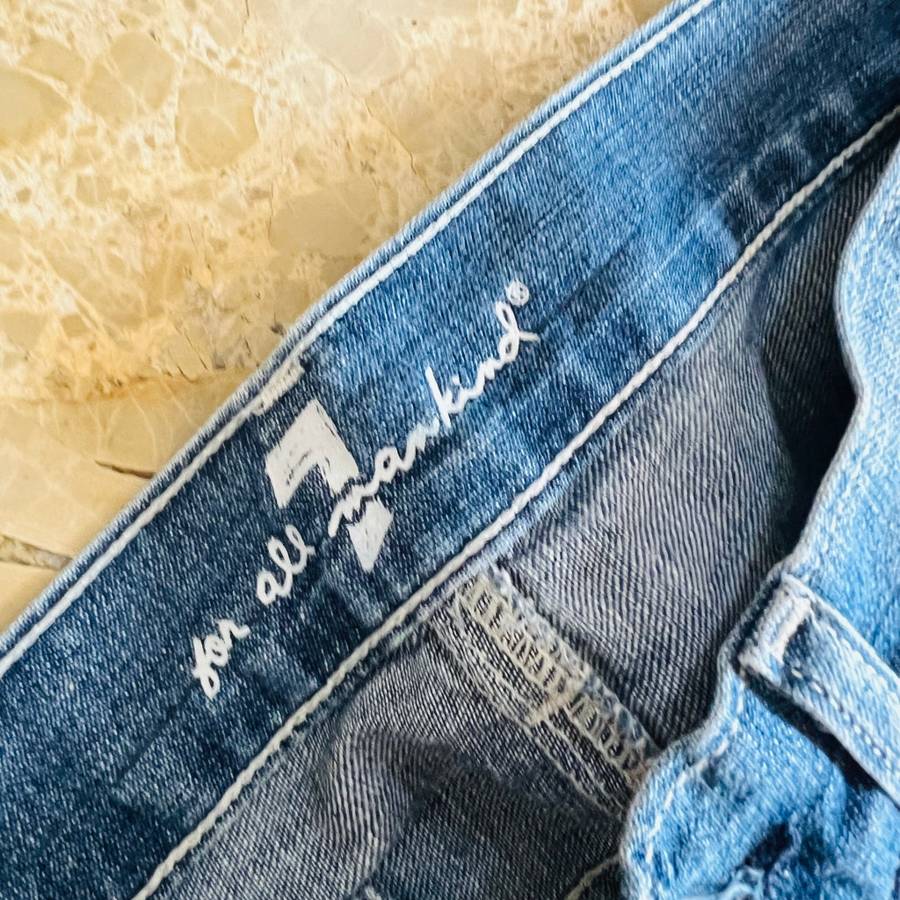 RRP 5k! SEVEN 7 FOR ALL MANKIND sz 28 waist 100% GENUINE NEW without tags