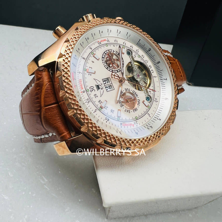 READ B4 BIDDING!! 150pcs Ever Made: KOTTE & CO. Germany Men Automatic THICK/HEAVY 50MM Watch