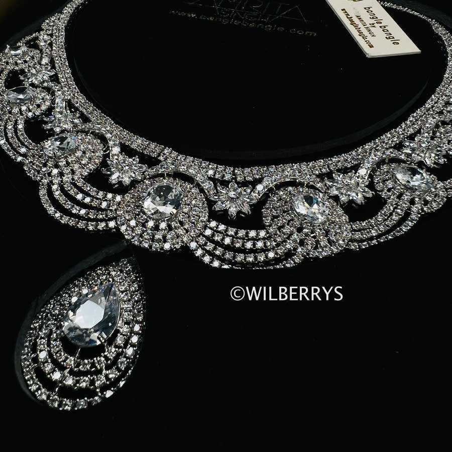 AMRITA NEW YORK Beatrix Cubic Zirconia Royal