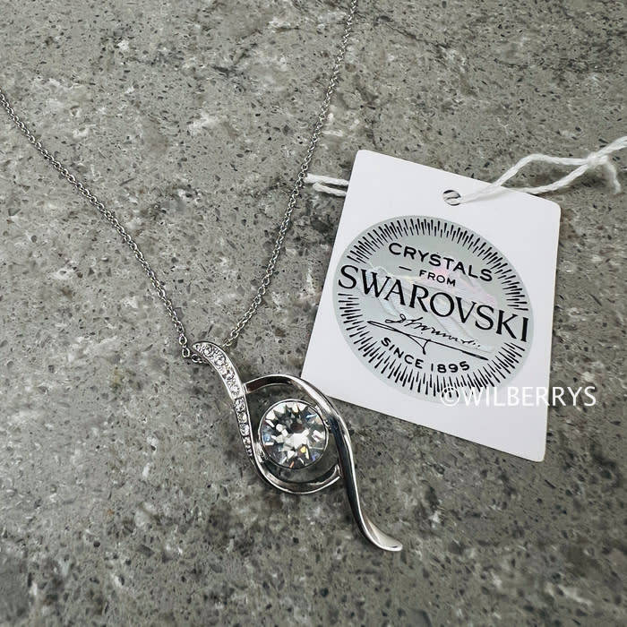 BRITISH JEWELLERS Excelsior Pendant Embellished with Crystals from Swarovski® + Chain