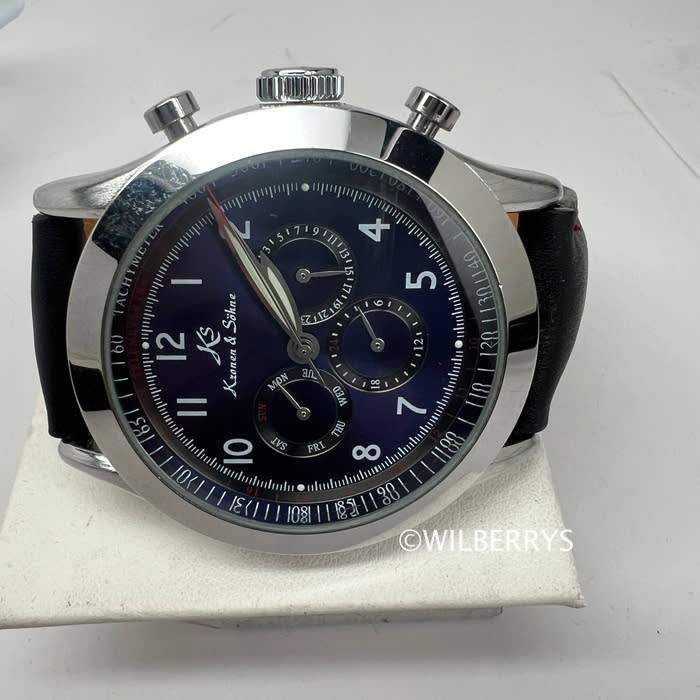 non functional KRONEN & SOHNE ® Men`s Stargazer Kinetic Mechanical AUTOMATIC Watch