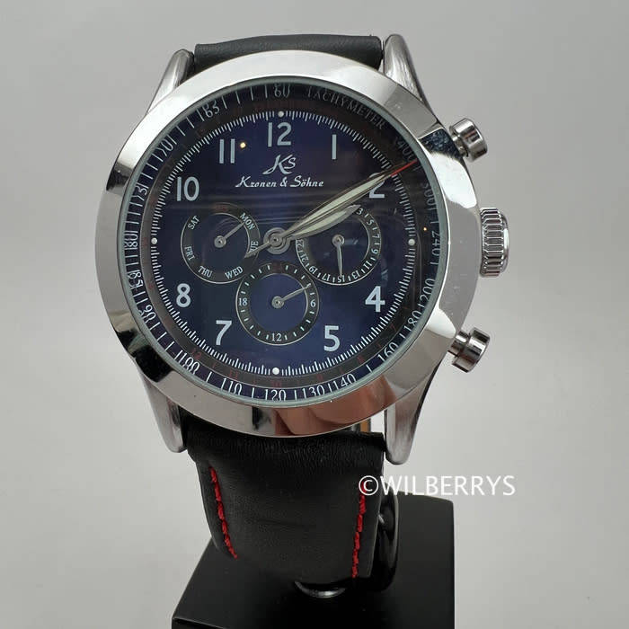 non functional KRONEN & SOHNE ® Men`s Stargazer Kinetic Mechanical AUTOMATIC Watch