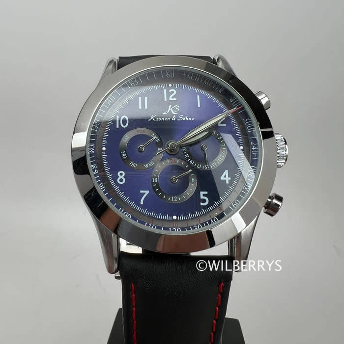 non functional KRONEN & SOHNE ® Men`s Stargazer Kinetic Mechanical AUTOMATIC Watch