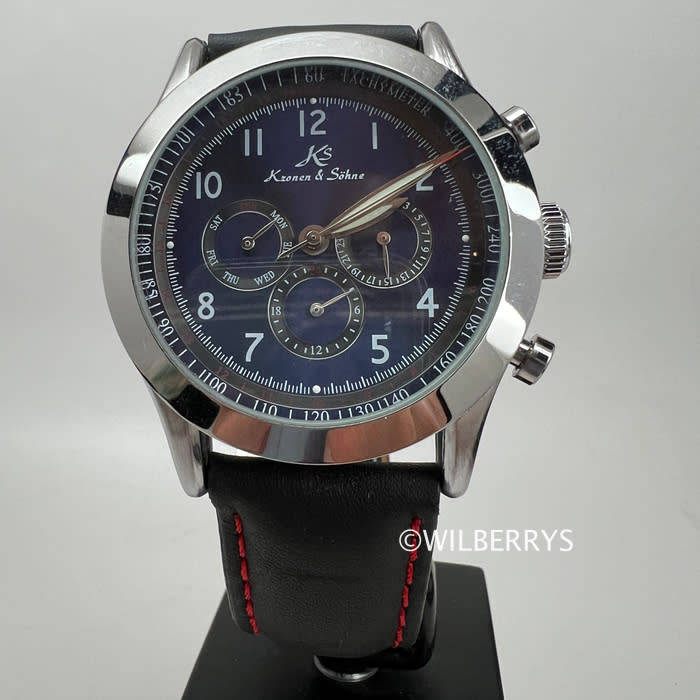 non functional KRONEN & SOHNE ® Men`s Stargazer Kinetic Mechanical AUTOMATIC Watch