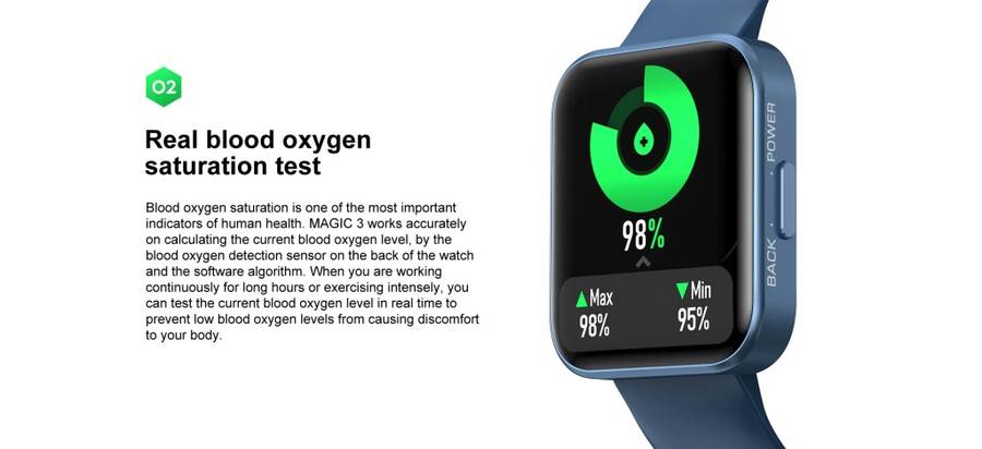 KOSPET MAGIC 3 Smart Watch | BLACK