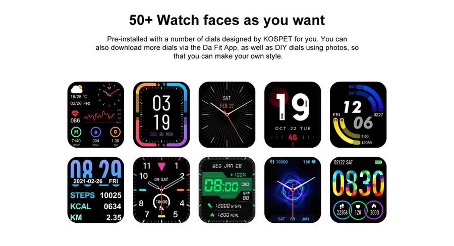 KOSPET MAGIC 3 Smart Watch | BLACK