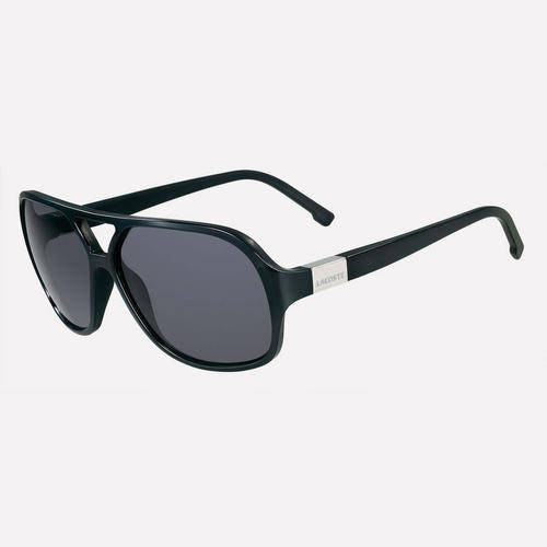 **LACOSTE** Black Aviator 502S 001 Sunglasses w. croco case, papers 100% GENUINE