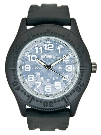 INFANTRY Military Co. Black IP Command Camo Dial Watch BRAND NEW BOXED, OFFICIAL DISTRIBUTOR!!