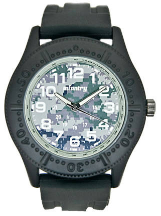 INFANTRY Military Co. Black IP Command Camo Dial Watch BRAND NEW BOXED, OFFICIAL DISTRIBUTOR!!
