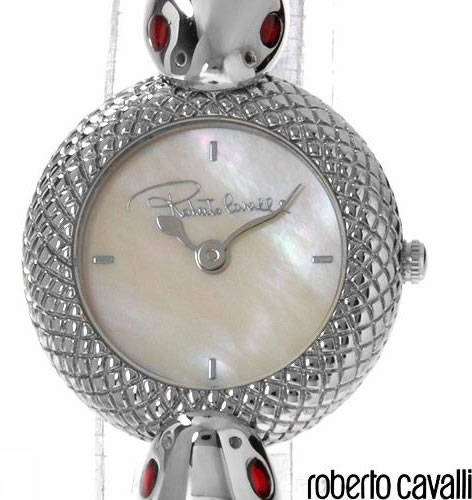 R7,000.00 >> ROBERTO CAVALLI Mother of Pearl Ladies Watch