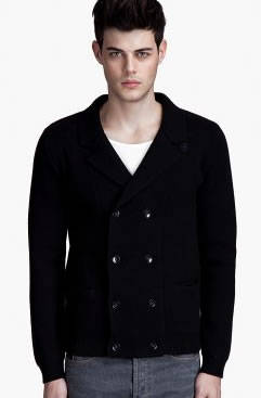 **R6,500.00** Genuine G-STAR Brand New Black Button Cardigan