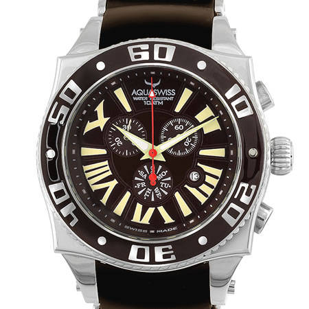 R28,000.00 >> AQUASWISS Men's ***XG*** Man Of Steel Swiss Watch