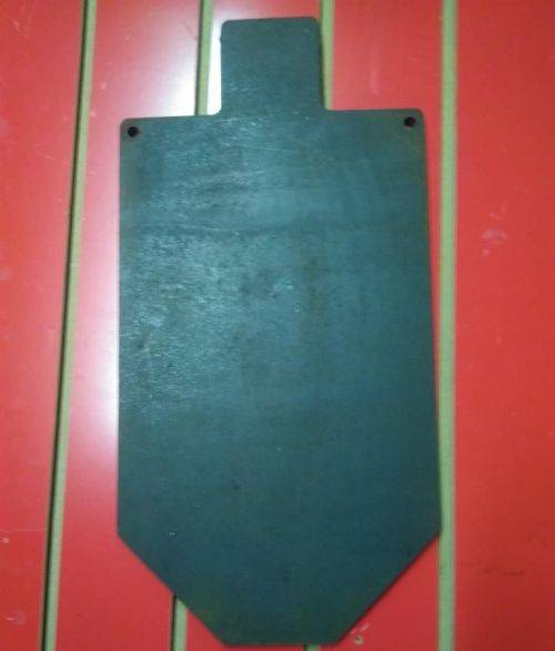 Shooting Torso Gong 300mm x 500mm (10mm Thick)