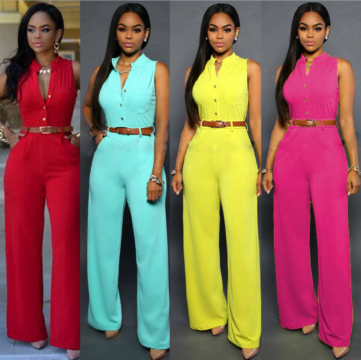 Belted Jumpsuit