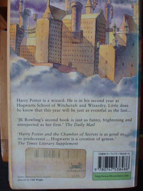 Harry Potter and the Chamber of Secrets - JK Rowling