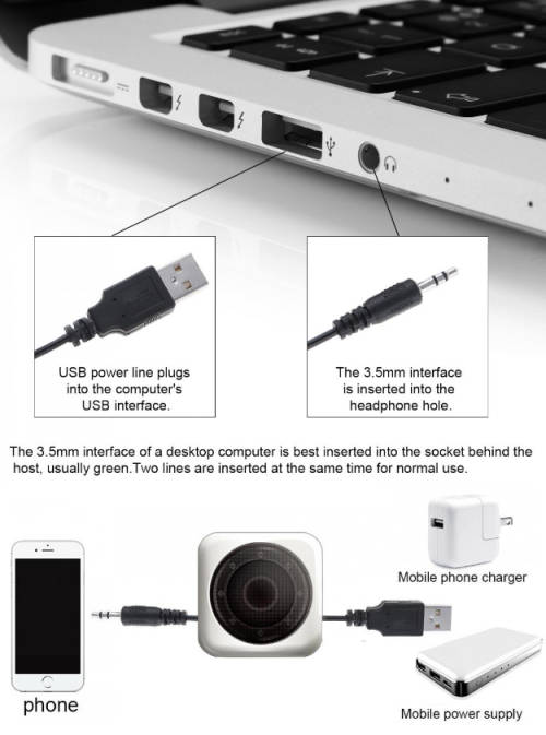 Multimedia Speaker System. For Pc, Laptop, Phone, Tv Box ect. Assorted colors available.