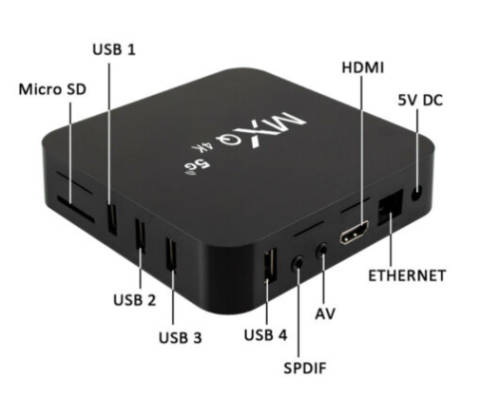 **New 2022** 4K Multimedia PC, TV Box. 5G Wifi. Android 11. Loaded with movies, series & sports apps