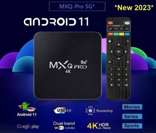 MXQ PRO Tv Box + 1000`s Free Streaming Channels, Movies, Series and Live Sports. No Monthly Cost