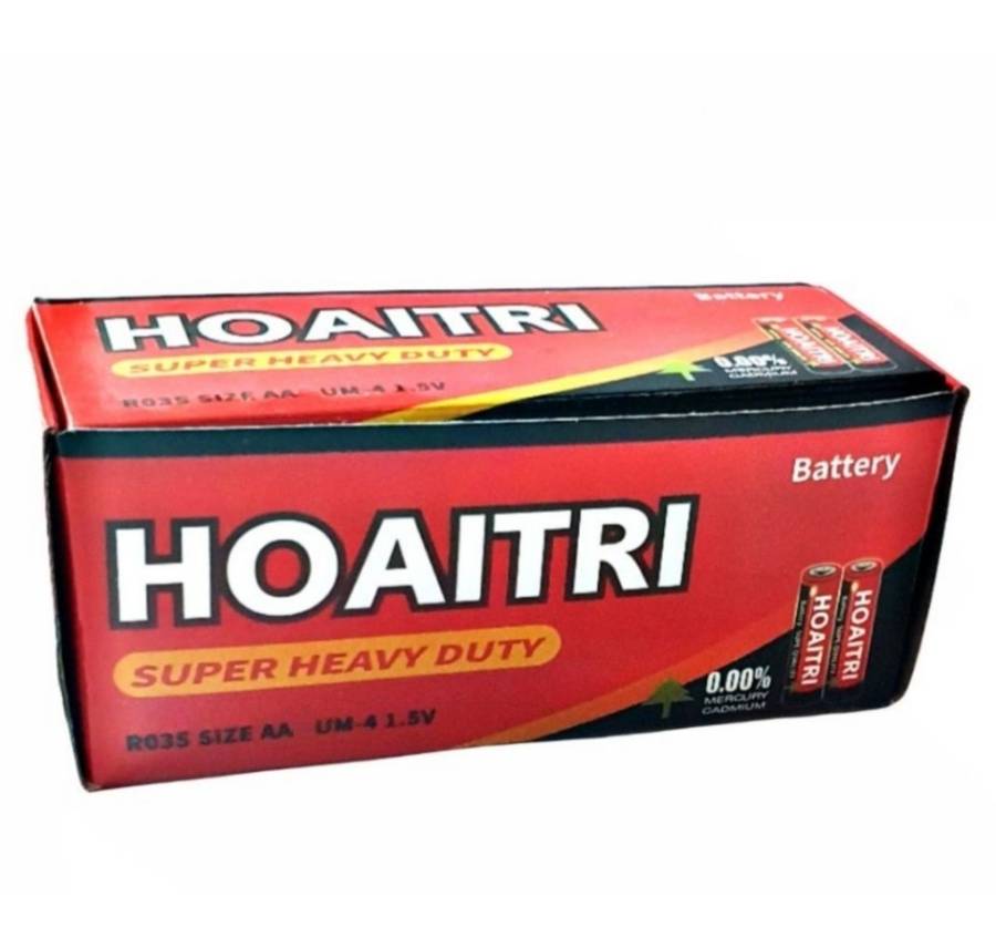 Hoaitri AA Heavy Duty Batteries  - 40 Piece Bulk Pack