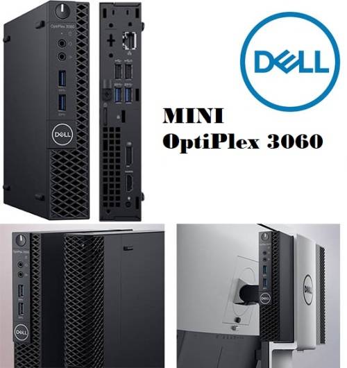8th Gen Dell Optiplex i3 @ 3.10Ghz, 8gb Ram, 512gb nvme, HDMI, USB3.1, Windows 10