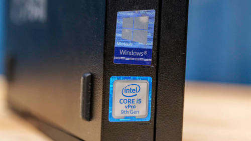 9th Gen Dell Optiplex i5 @ 2.20Ghz, 8GB DDR4 RAM, 256gb m.2 nVME, USB3.1 +Type-C , Win 10 Pro (MINT)
