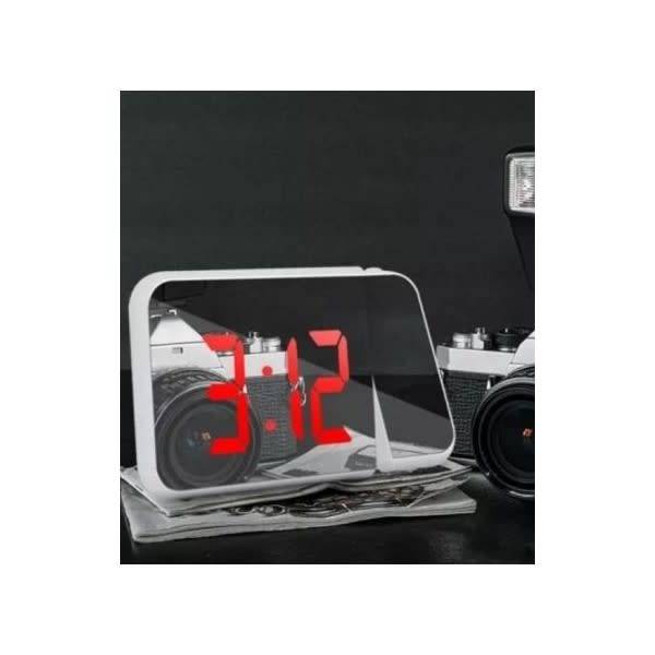 LED Mirror Digital Clock DS-8590L RED *UNBOXED DEAL*