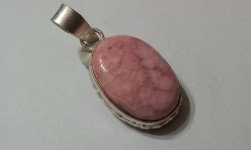 Beautiful RHODOCHROSITE STERLING SILVER PENDANT