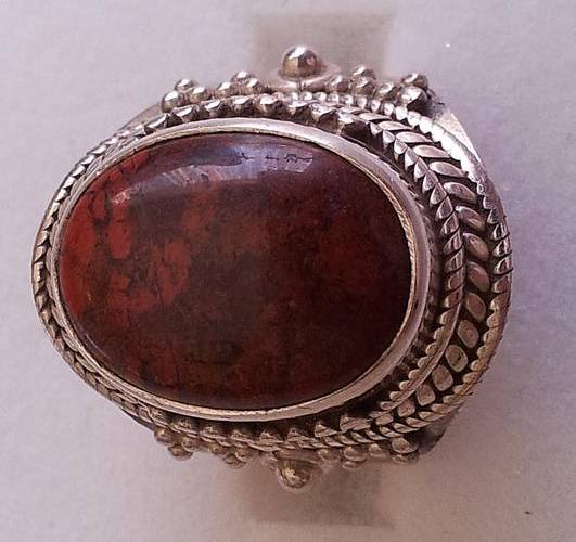 JASPER STERLING SILVER RING