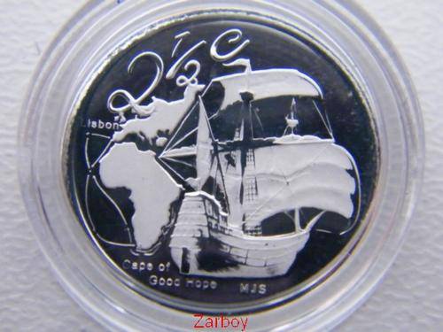 2009 SA Silver 2 1/2c Maritime History - SAM Encapsulated