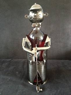 NEW STOCK!!!! AWSOME GOLFER WINE BOTTLE HOLDER////////////LAST ONE