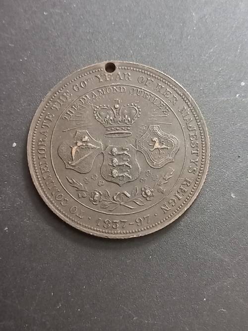 1837 - 1897 Queen Victoria Medal