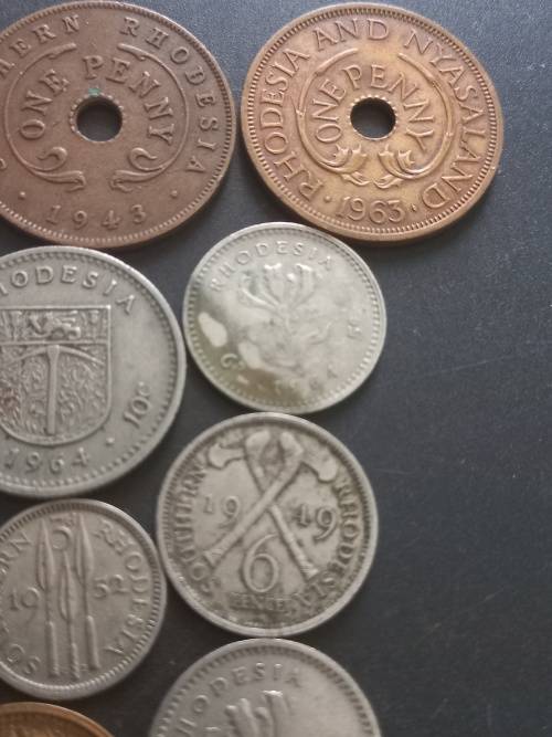 Rhodesia Coin lot