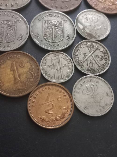 Rhodesia Coin lot