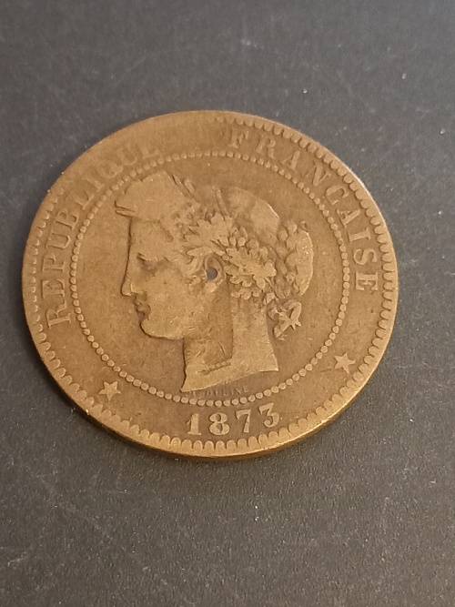 1872 France 10 Centimes
